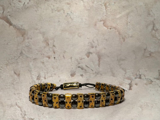 Trendy Men's Bracelets Accessories Cheetah Concept Unique Design High-Quality Leather Metal bracelet Tough Affordable handmade